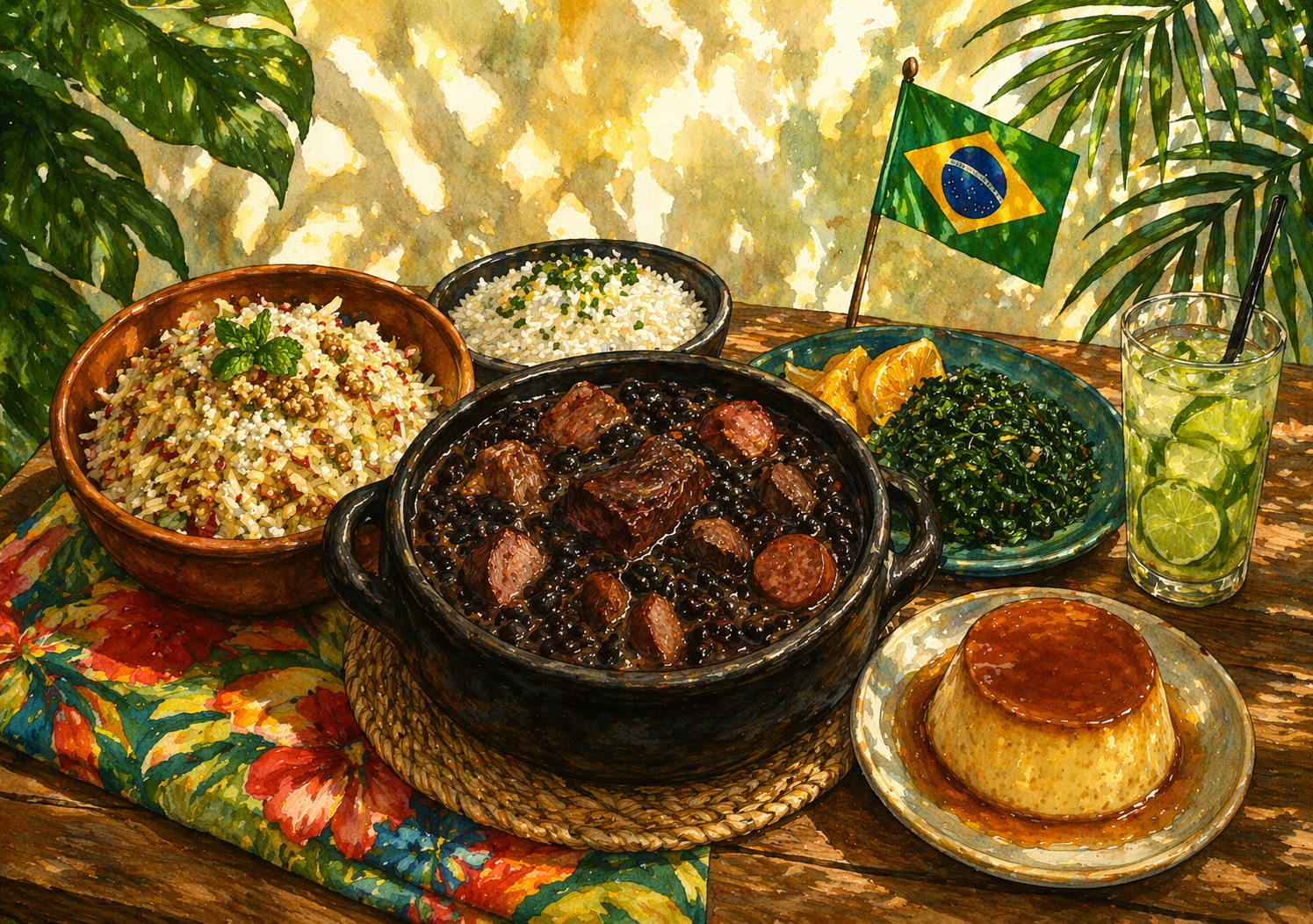 Repas brésilien solidaire — soirée de soutien au projet Amazonie